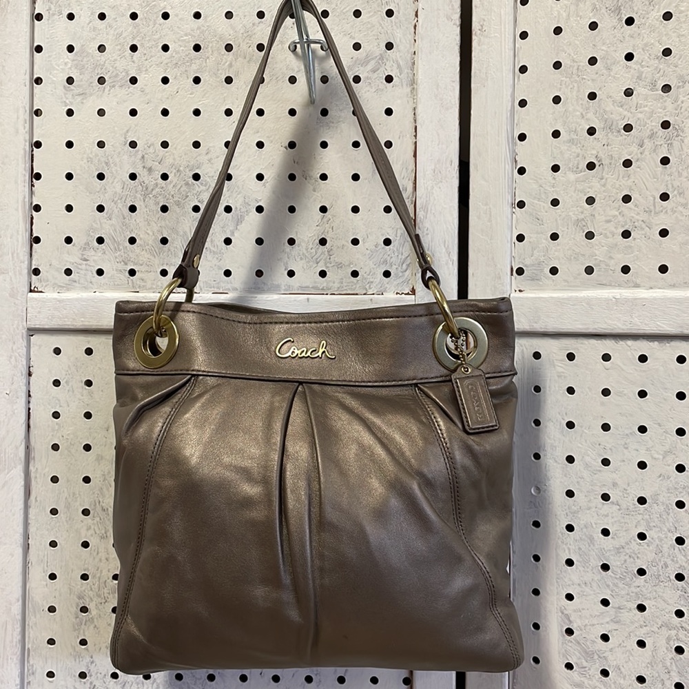 Coach leather